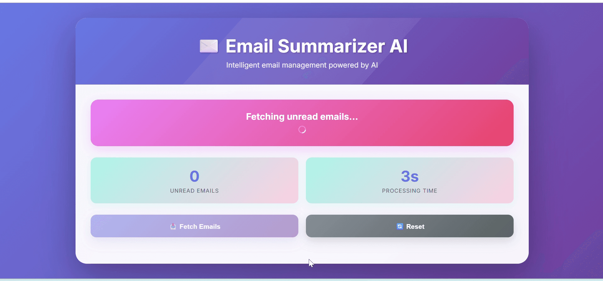 AI Email Summarizer Agent